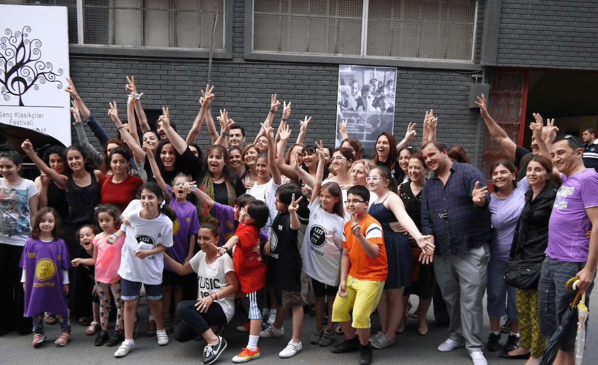 Koroporte Genç Klasikçiler Festivali Performansı